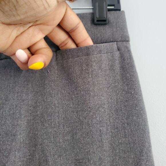 Briggs Petite Gray Trousers Pants 6P - Picture 5 of 8